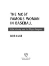 The Most Famous Woman in Baseball (eBook): Effa Manley and the Negro Leagues